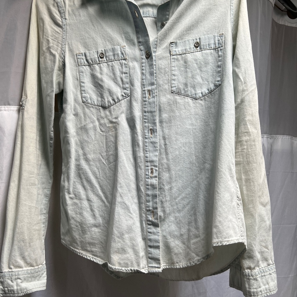 Light blue denim shirt